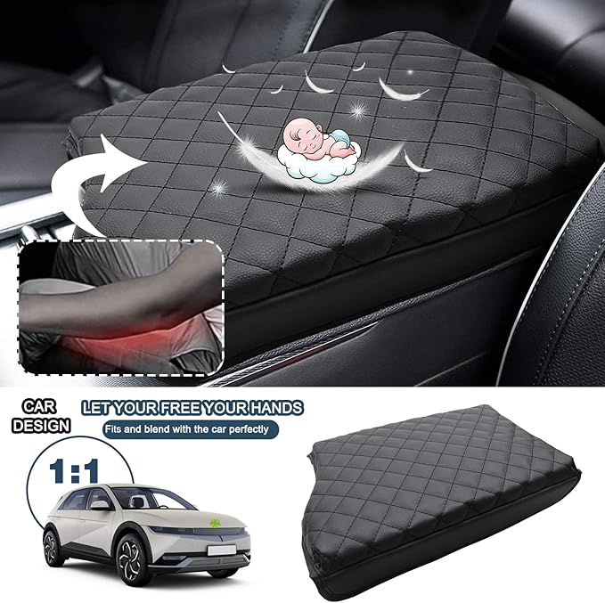 2025 Palisade Armrest Cover, for 2020-2025 Hyundai Palisade Accessories Softy - Image 7
