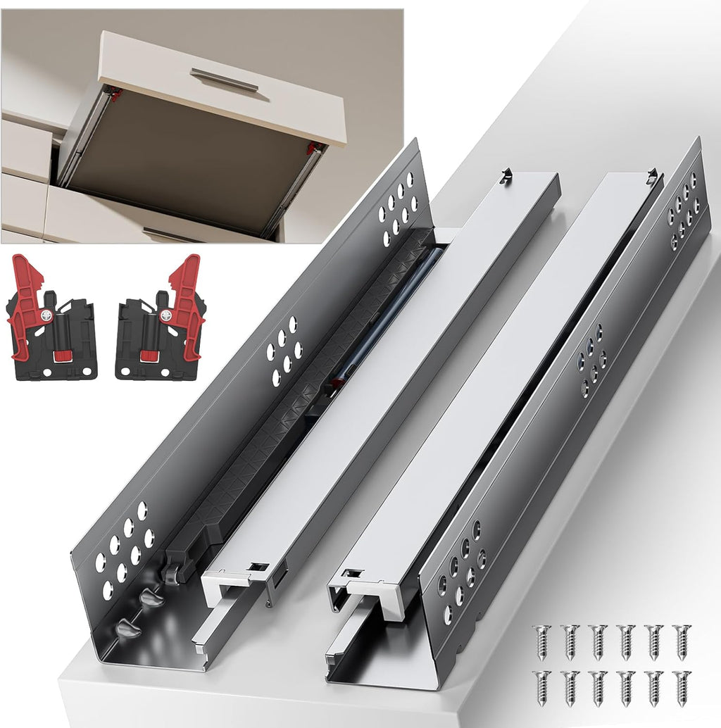14 inch soft close undermount drawer slides for, main product view