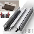 22 inch soft close undermount drawer slides for, main product view