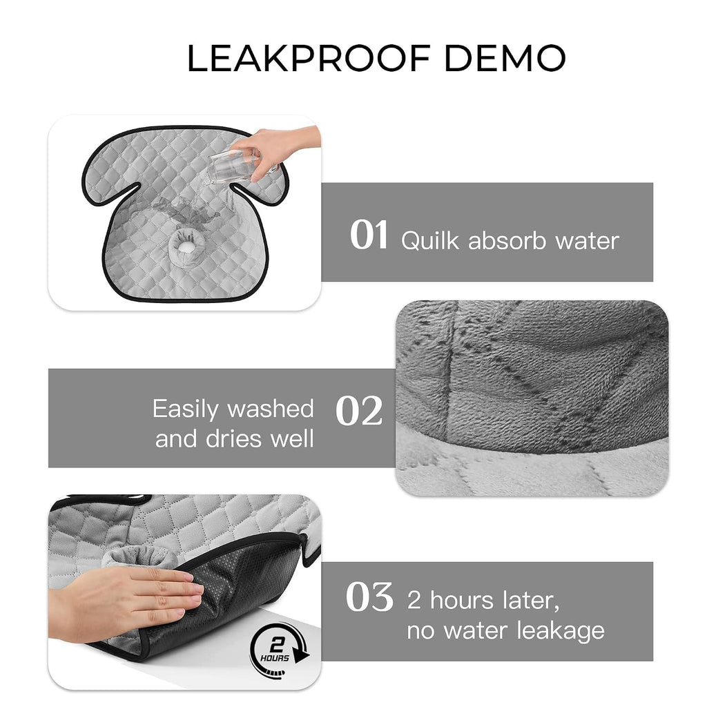 waterproof piddle pads carseat potty training car seat shown in use