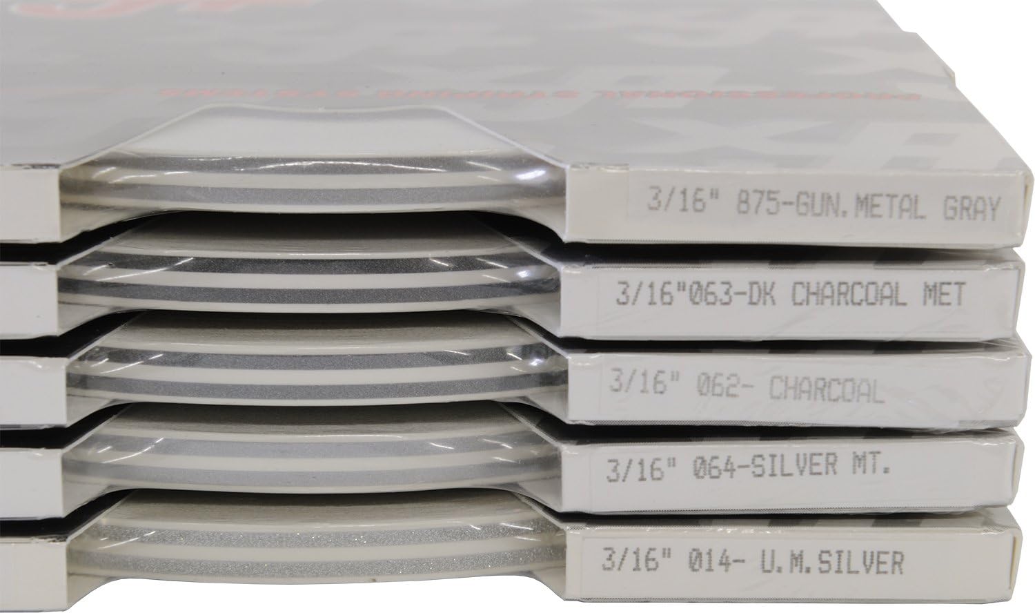 Universal TFX 0003064 - Auto Customizing Dual Pinstripe - 3/16" x 150' (1/16' Stripe, Gap, 1/16' Stripe) - 064-Silver Metallic
