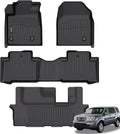 ANBINGO®Floor Mats Fit for Pilot 2009-2015.All Weather Protection TPE