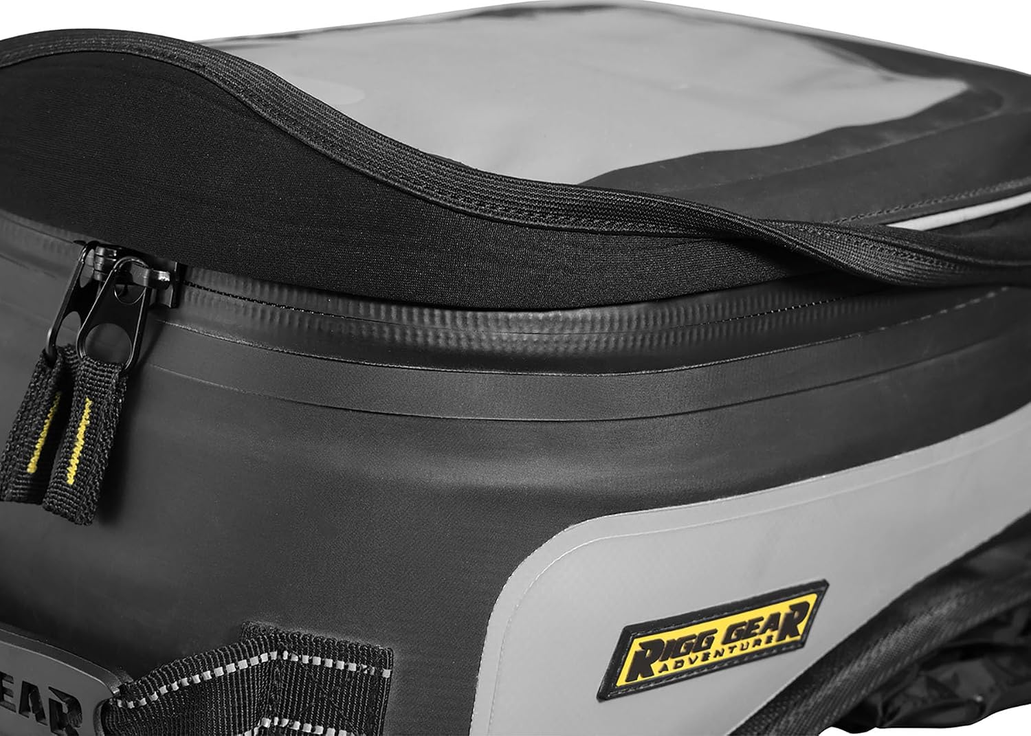 Nelson-Rigg Waterproof Hurricane Adventure Tank Bag, fits Most Honda Yamaha Kawasaki Adventure Bikes Black