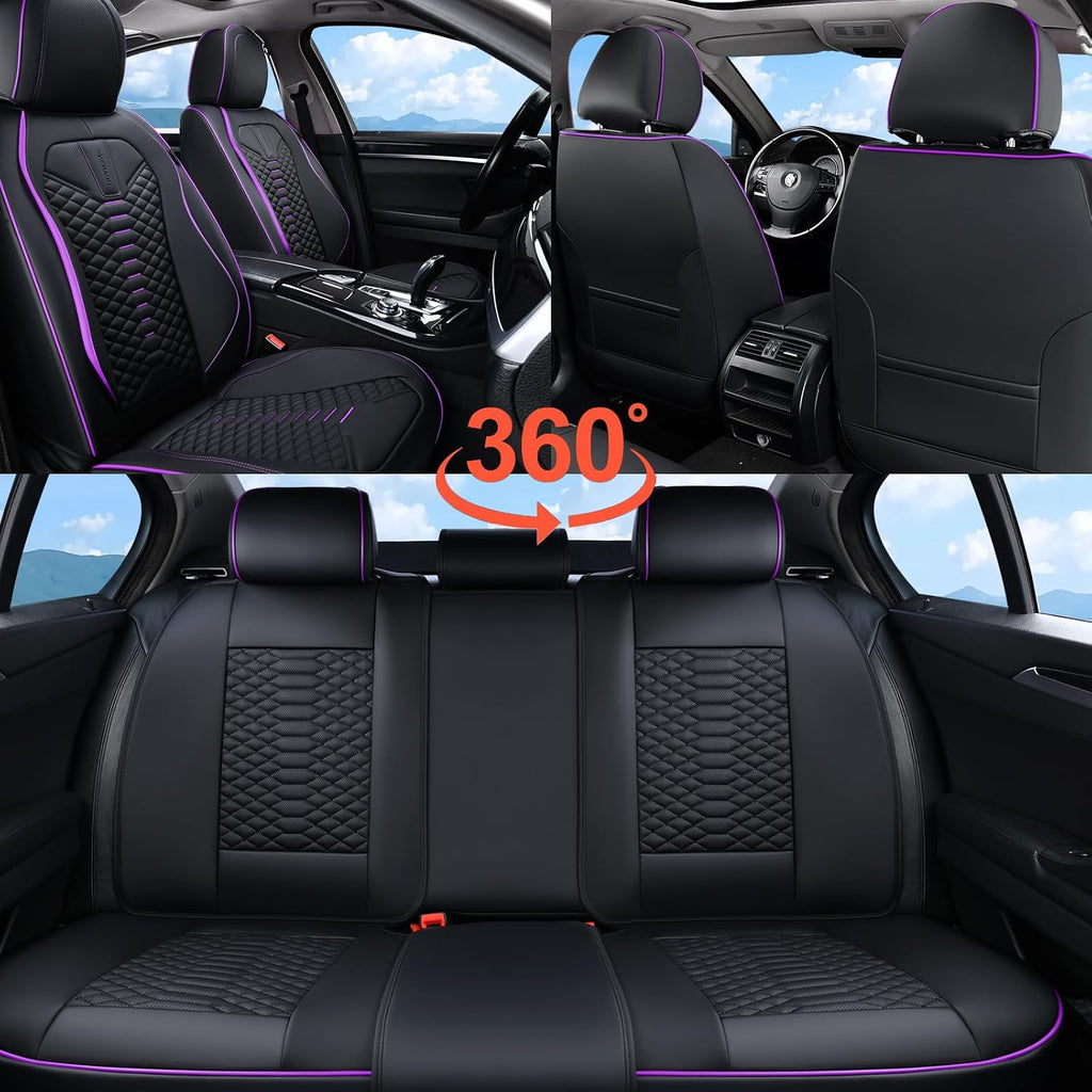 coverado leather seat covers, car seat covers full, package contents
