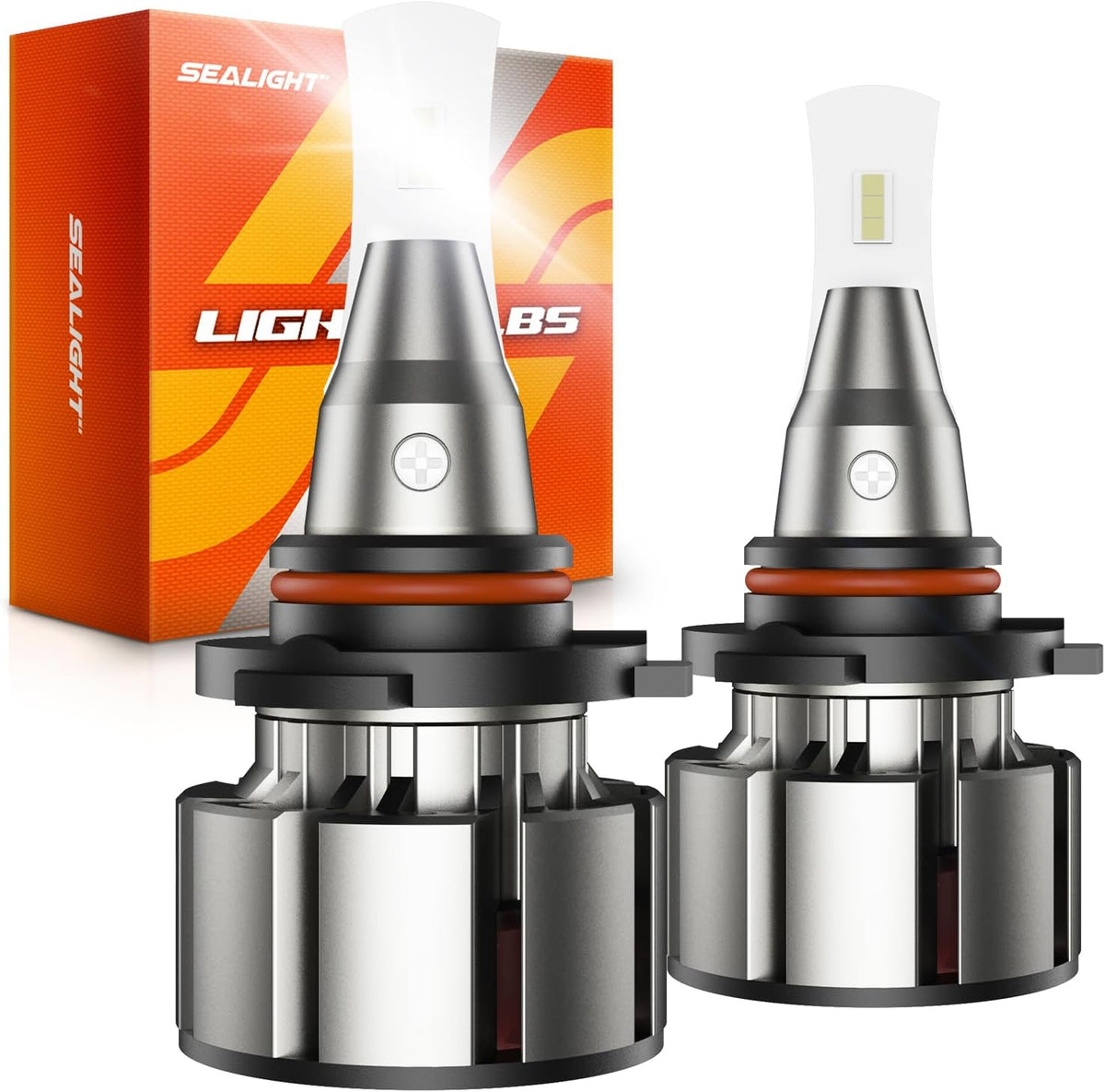 SEALIGHT Upgraded 9005 Fog Light, 36000LM HB3 Fog light, 6500k White IP68