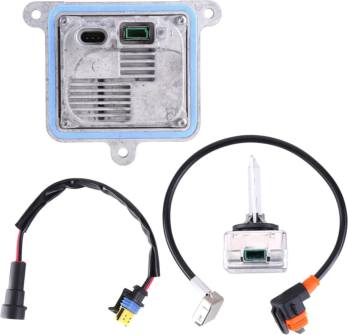 2PCS Xenon Ballasts D3S Bulb Control Unit for Model S 2012-2015 Headlight Ballast Control Unit Module Replacement for Muss-Tang 2010-2019, 8A5Z13C170A DL3Z-13C170-A 7L7Z-13N021-A