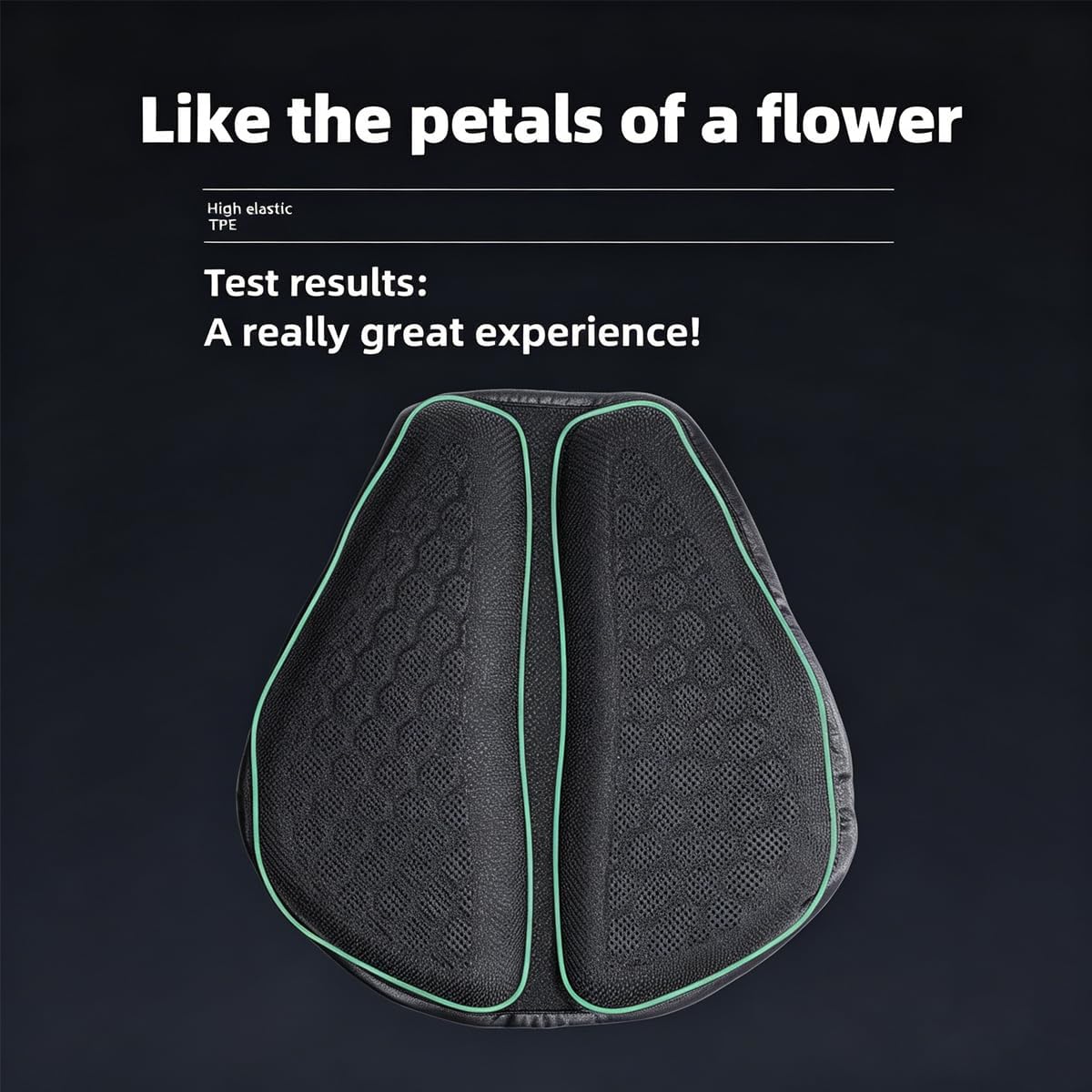 Motorcycle Seat Cushion for Can-Am Spyder RT 2010–2026,3D-Honeycomb Structure Shake Rider Cushion TPE Shock Absorption and Breathable for Long Rides