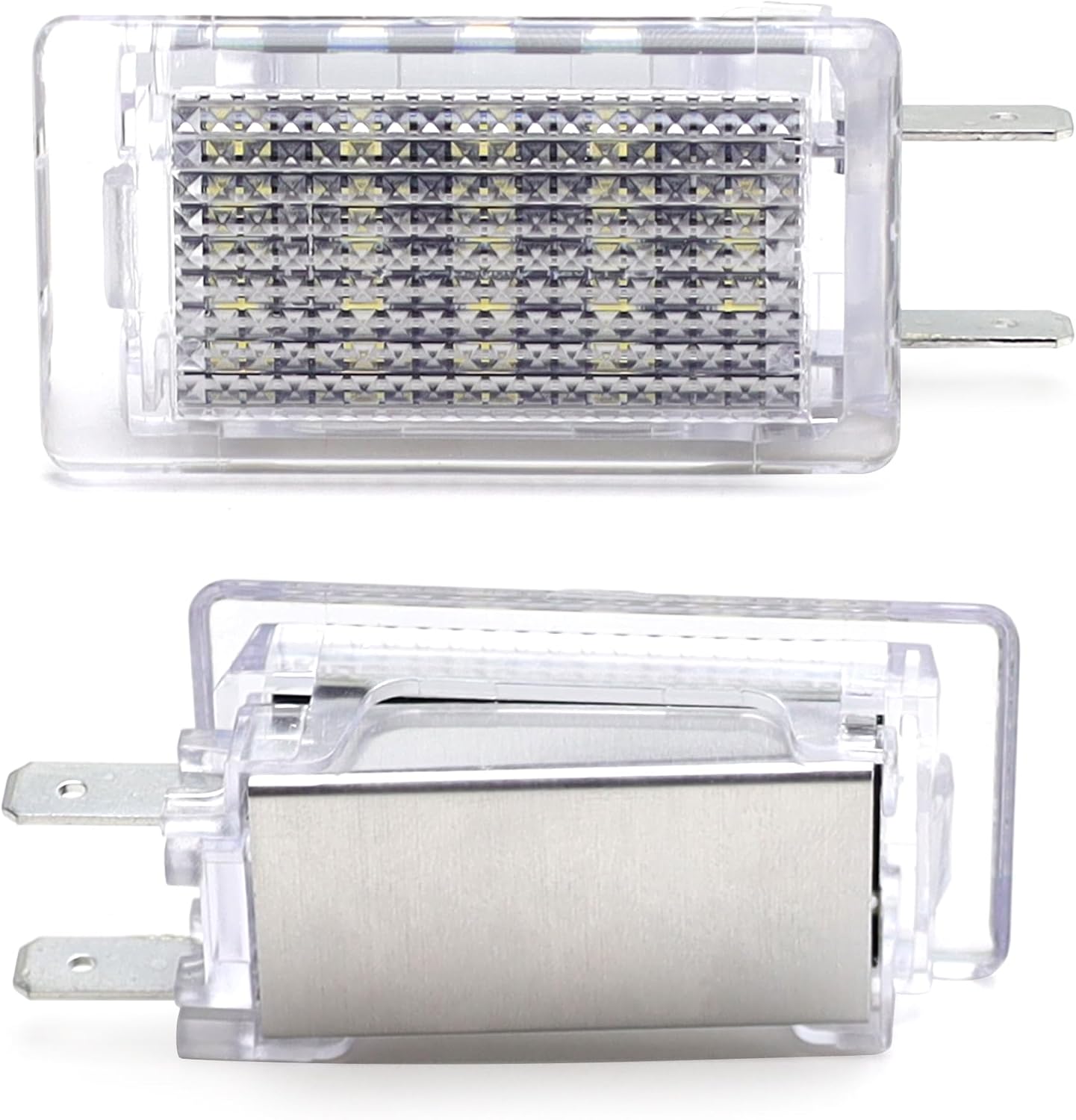 iJDMTOY Super Bright 2W High Power Xenon White Full LED Luggage, Glove Box, Cargo Area Light Assembly Compatible With BMW E30 E36 3 Series, E34 5 Series MINI R50 R52 R53, etc