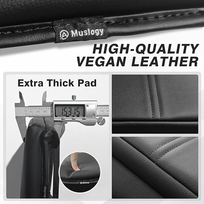 Muslogy Center Console Cover 1-Inch Extra Thick Armrest Pad Compatible - Image 3