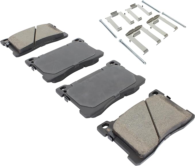 Premium Ceramic Front Brake Pads Compatible - Image 2