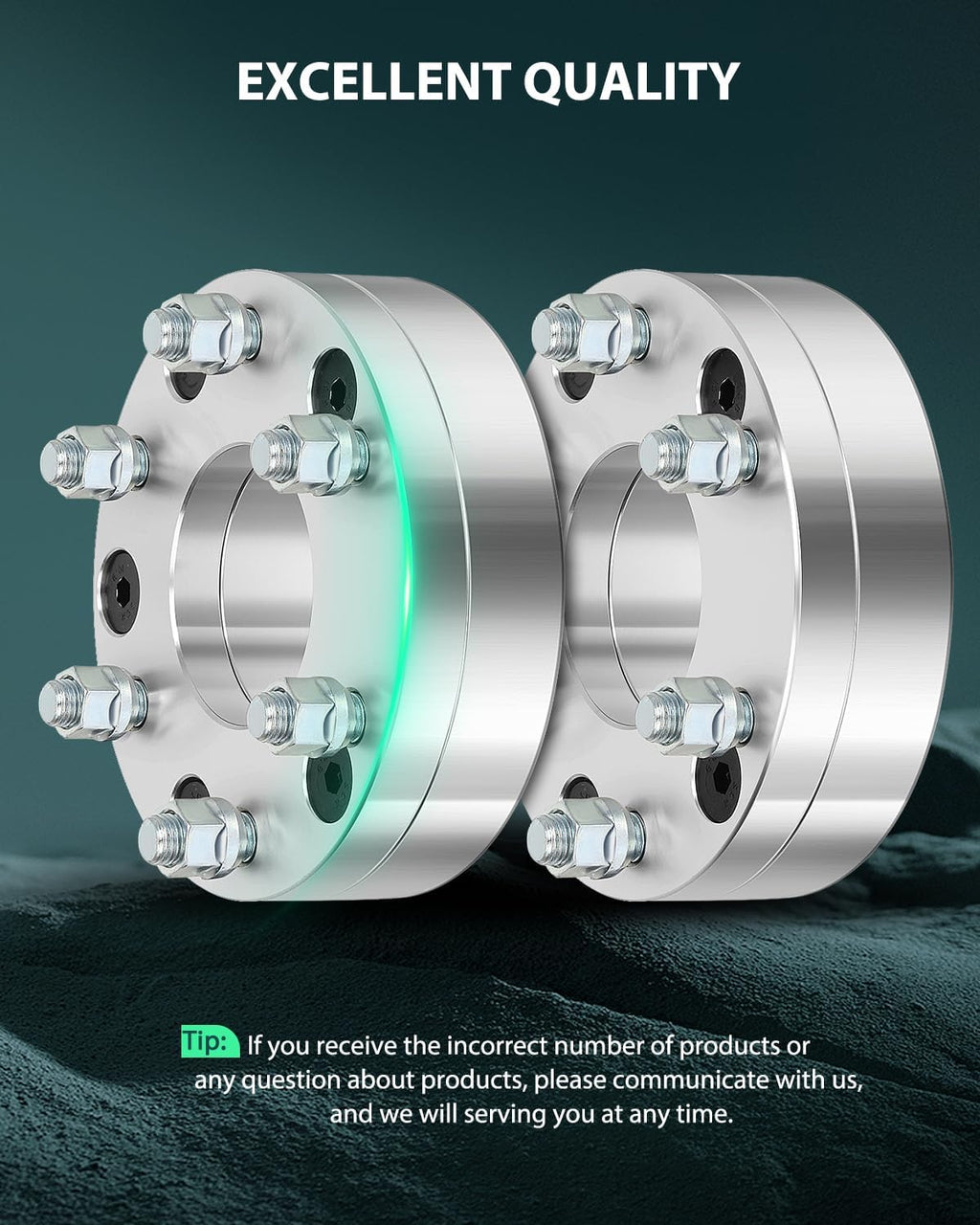 SCITOO 4X 5x5 to 6x5.5 Wheel Spacers Adapters 6 Lug 14x1.5 78.1mm 2" fits for 1979-1986 for C1500 1999-2014 for Grand for Cherokee 1975-1986 for C10