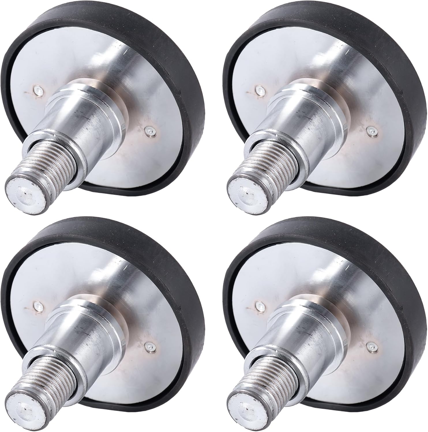 4PCS Shaft Diameter Car Lift Rubber Tray Heightening Feet Plus High Leg Pads, Screw Up Car Lift Pads Heightening Feet Tray (38mm)