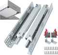homdiy 21 inch undermount soft close drawer slides, main product view