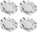 4PCS Wheel Center Caps Hubcap Cover for Chevy Silverado 1500 High Country 2014-2018 Replaces 22871243 (20" 10-Spoke Wheels Only)