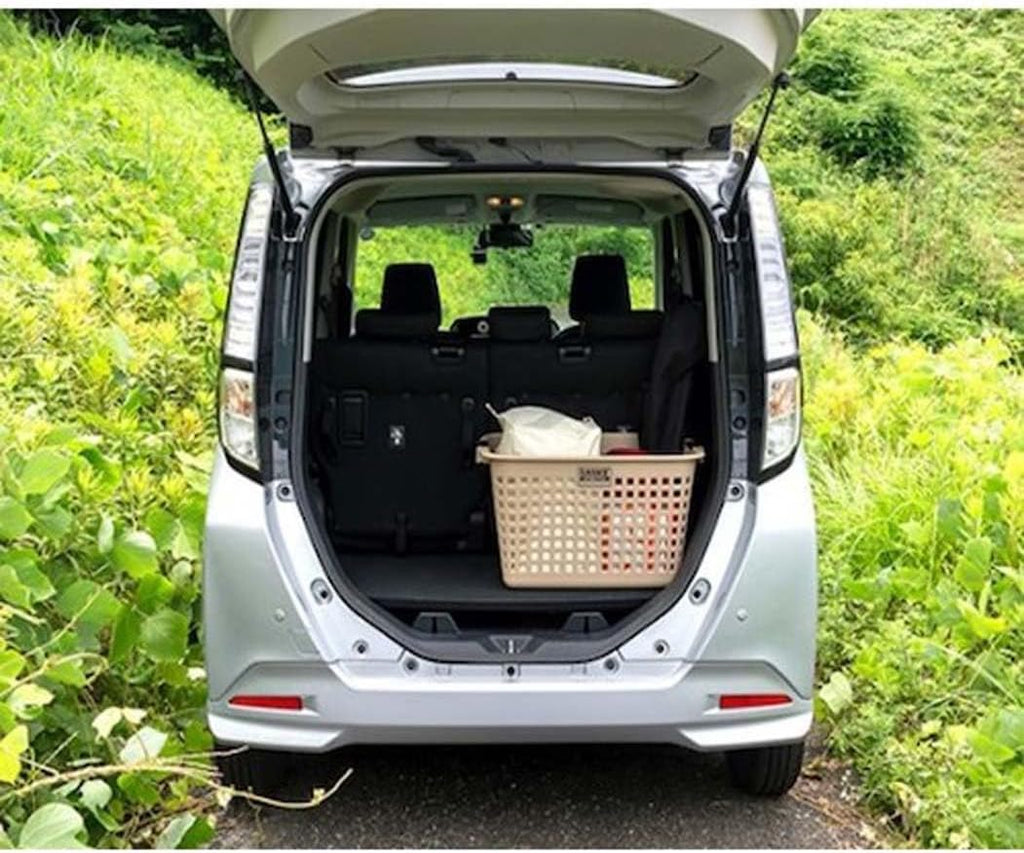 Fudogiken F05908 Mesh Cargo Basket, Olive Large Capacity, Width 24.0 x Depth 16.3 x Height 13.4 inches (61 x 41.5 x 34 cm), Made in Japan