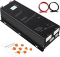 WZRELB 6000W Split Phase Pure Sine Wave Inverter, 48V DC to 120V/240V AC by WZRELB
