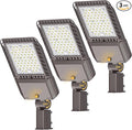 LED Parking lot Lights 180W Dusk to Dawn Photocell Street Lights 6000k by Franjulia