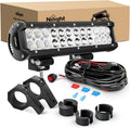 nilight 12 inch 72w led light bars spot, main product view