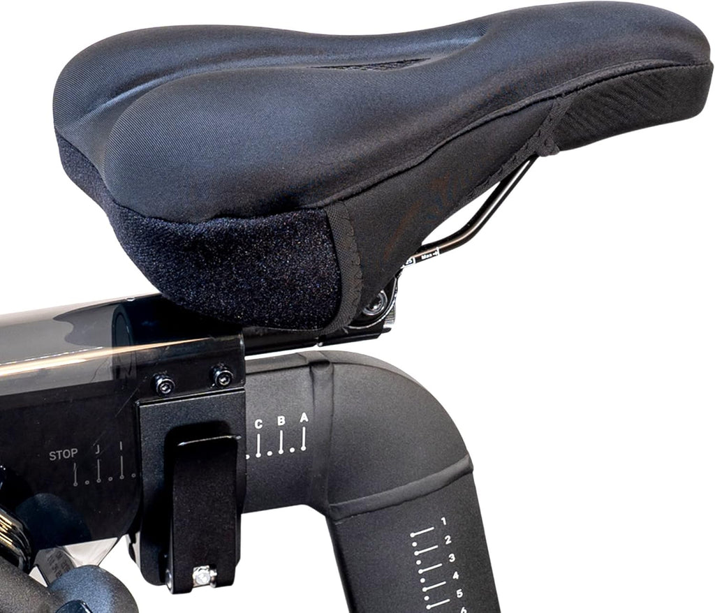 Padded Seat Cover for All Peloton Bikes and Cross Training Bike & Bike+ - Gel Seat Cushion, Ultimate Comfort for Men & Women, Accessories for Peloton Bikes