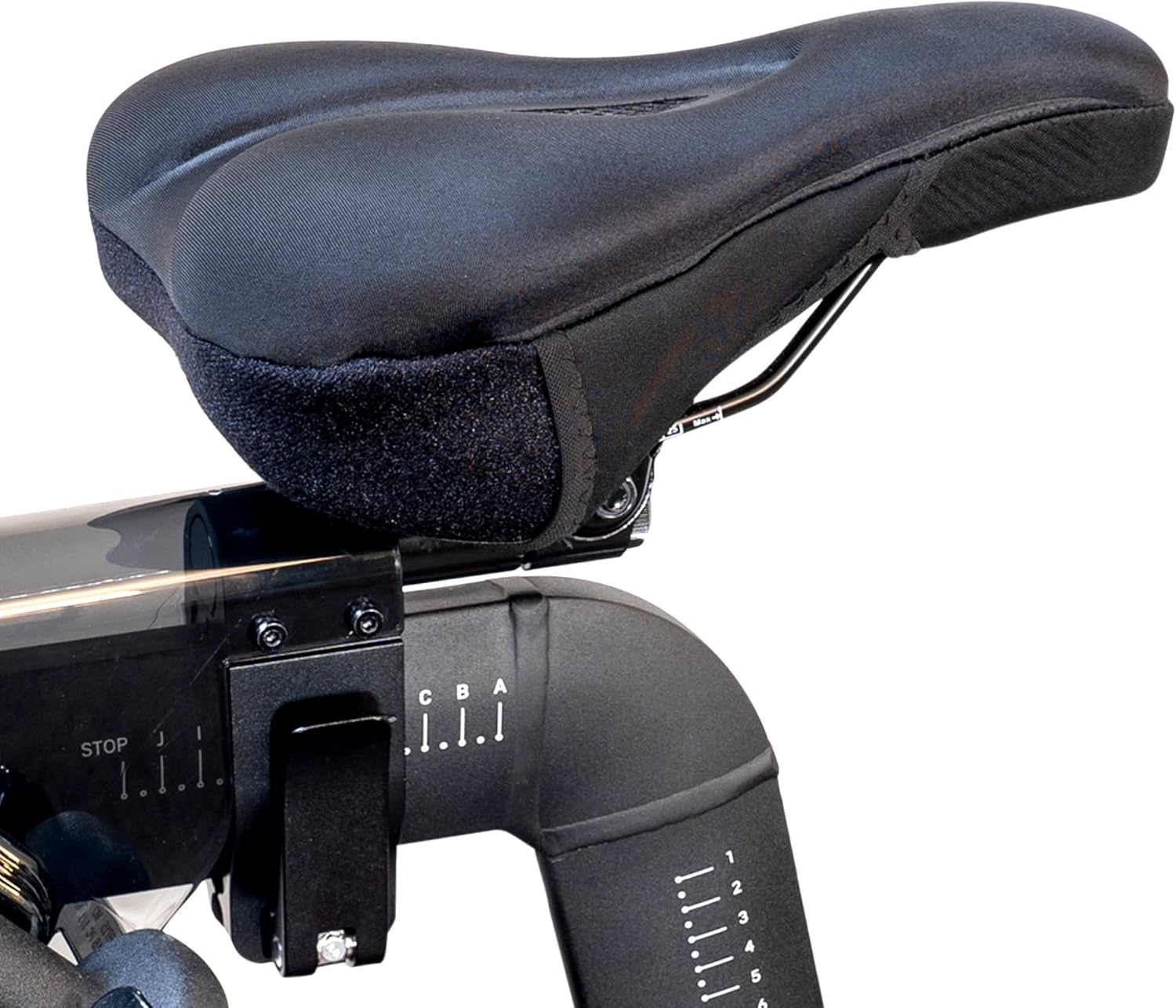 Padded Seat Cover for All Peloton Bikes and Cross Training Bike & Bike+ - Gel Seat Cushion, Ultimate Comfort for Men & Women, Accessories for Peloton Bikes