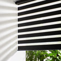 Persilux Cordless Zebra Blinds for Windows Free-Stop Dual Layer Roller Windows