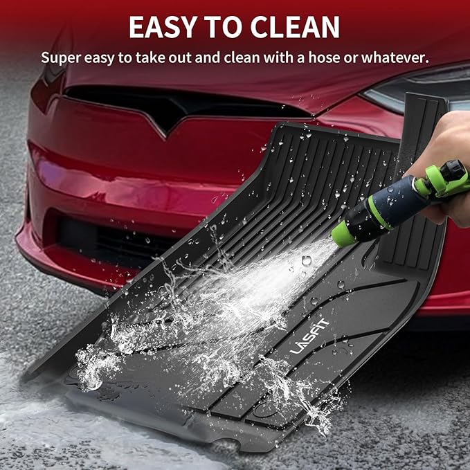 LASFIT Floor Mats for Tesla Model X 6 Seater & Model X Plaid 2025 2024 2023 - Image 4