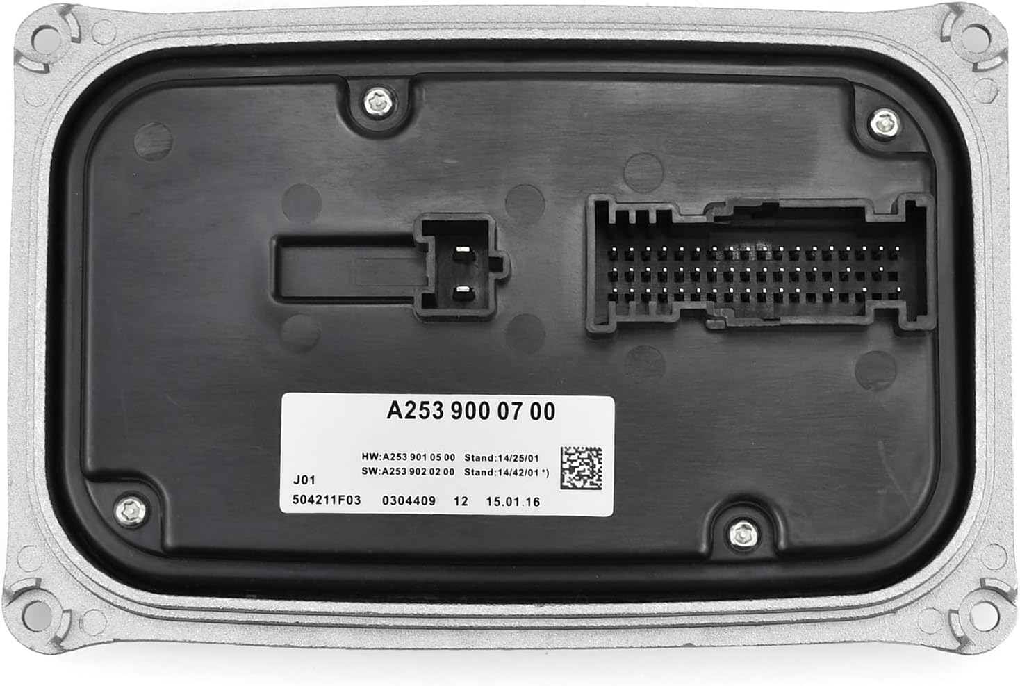 A2539000700 Xenon HID Headlight Ballast Module Compatible with Mercedes Benz GLC- W253 / X253 / C253 2016-2019; Headlight Stabilizer 2539000700 Headlight Control Drive Unit-Front Left