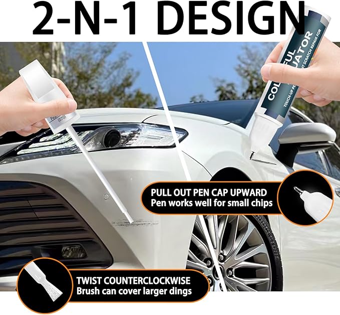 1F7 Classic Silver Metallic Touch Up Paint - Image 5