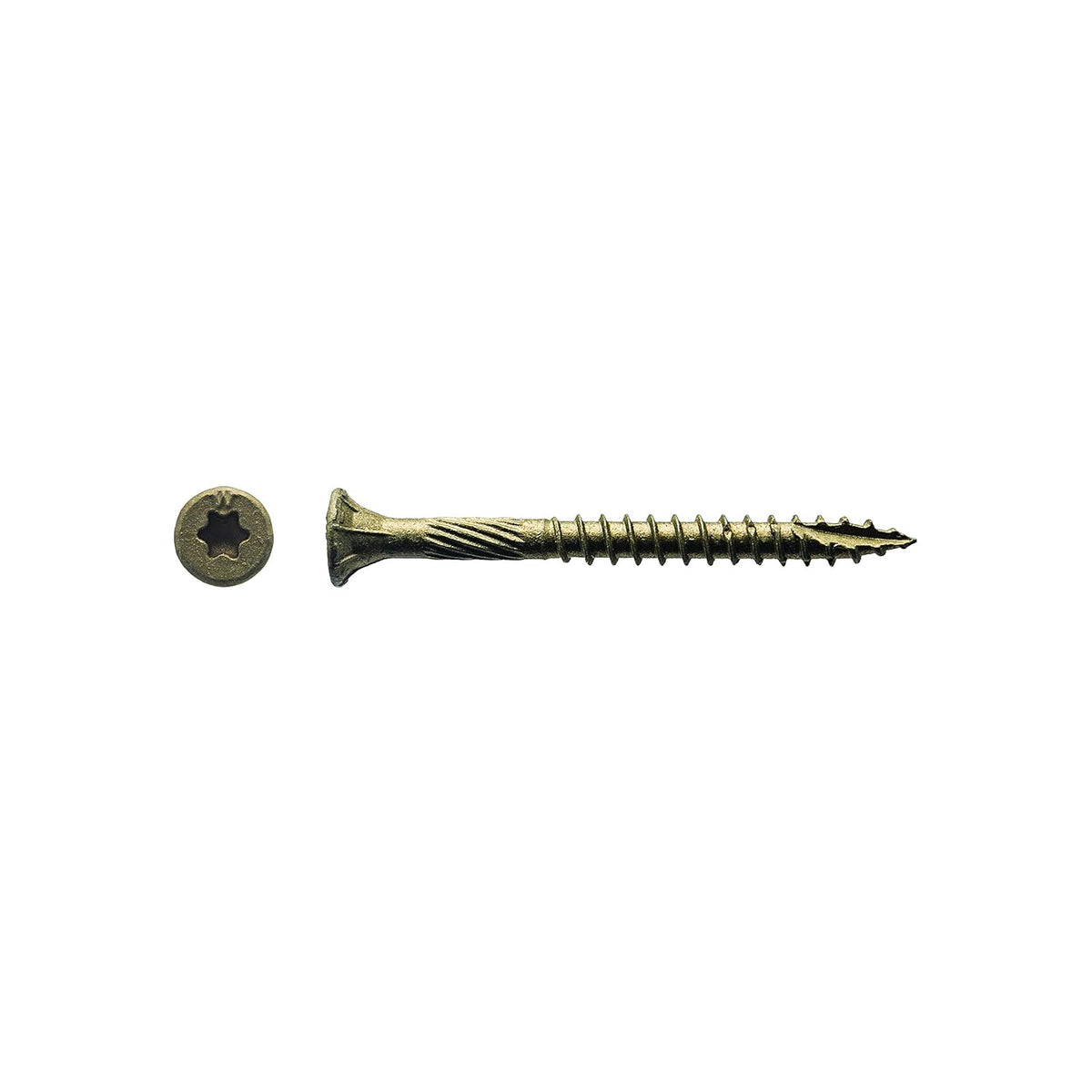 big timber 5btx92#9 by 2-inch t-25-drive bit bronze, main product view