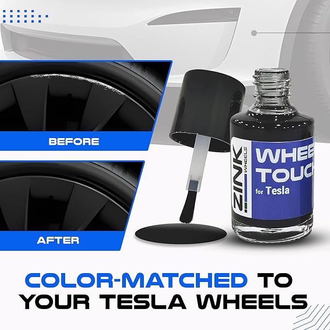 Premium Tesla Wheel Curb Rash Repair Kit - Image 5