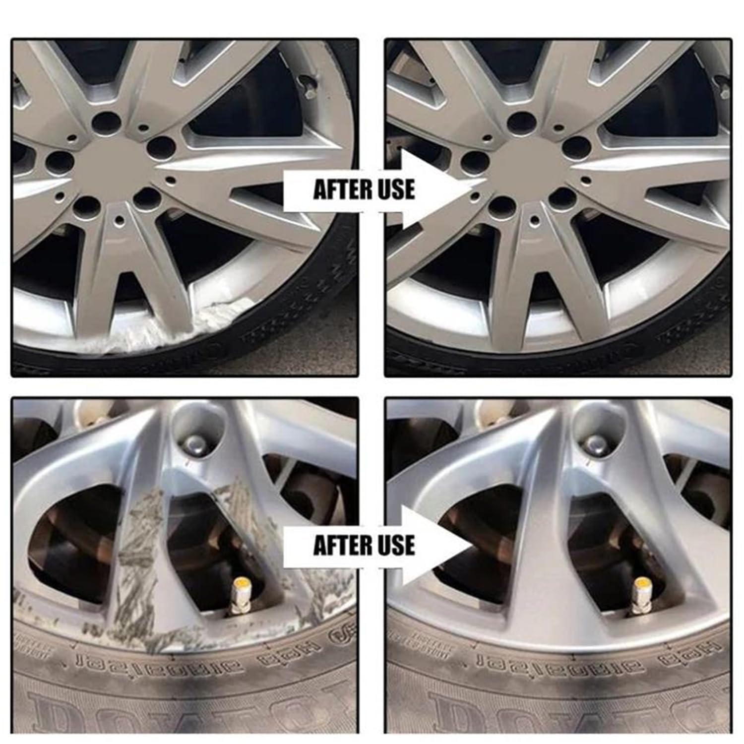 2026 New Wheel Care & Restoration Paste, Rim Renewal Paste, Multi-Purpose Wheel Restoration Polish Buffs, Curb Rash Repair Kit, for Car, Trucks & Motorcycles (1PCS)