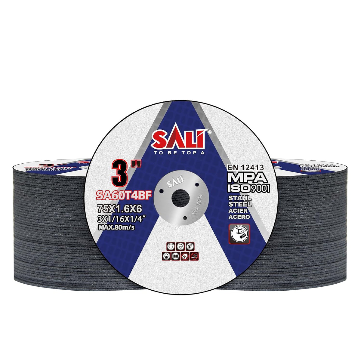 sali 100 pack cut off wheels 3 inch, main product view