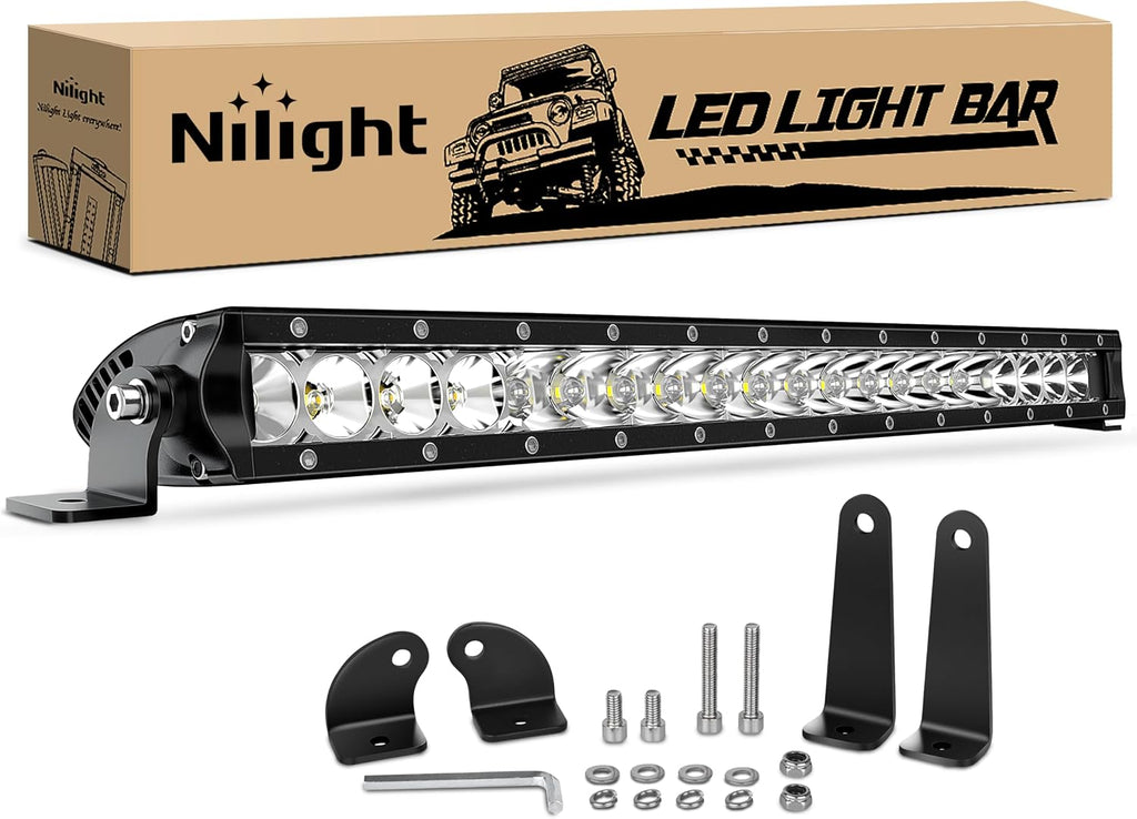 nilight - 40004c-a led light bar 21inch 100w, main product view