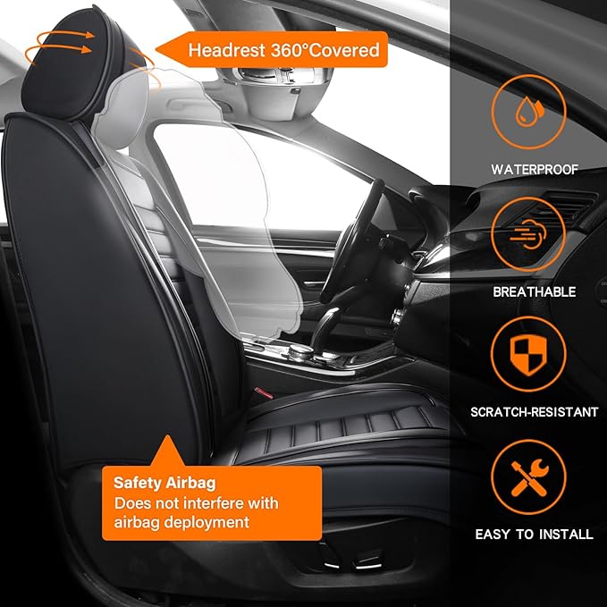 Car Seat Covers, Car Seat Protector Waterproof, Seat Covers Front, Car Seat - Image 5