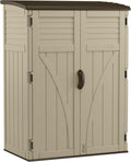 suncast outdoor storage shed, water resistant resin vertical, main product view