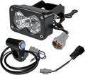 Headlight Kit 6000-6500K Crystal White LED Light Bar with Switch for Sur-Ron eRide Pro S, SS, X260, Light Bee X, Ultra Bee & Segway X260 - Dirt Bike Baja Spot Flood Combo, Plug & Play