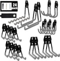 aoben 24pcs garage hooks, heavy duty double garage, main product view