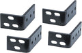 Reese Replacement Part, Mounting Brackets for Fifth Wheel Rails,Black