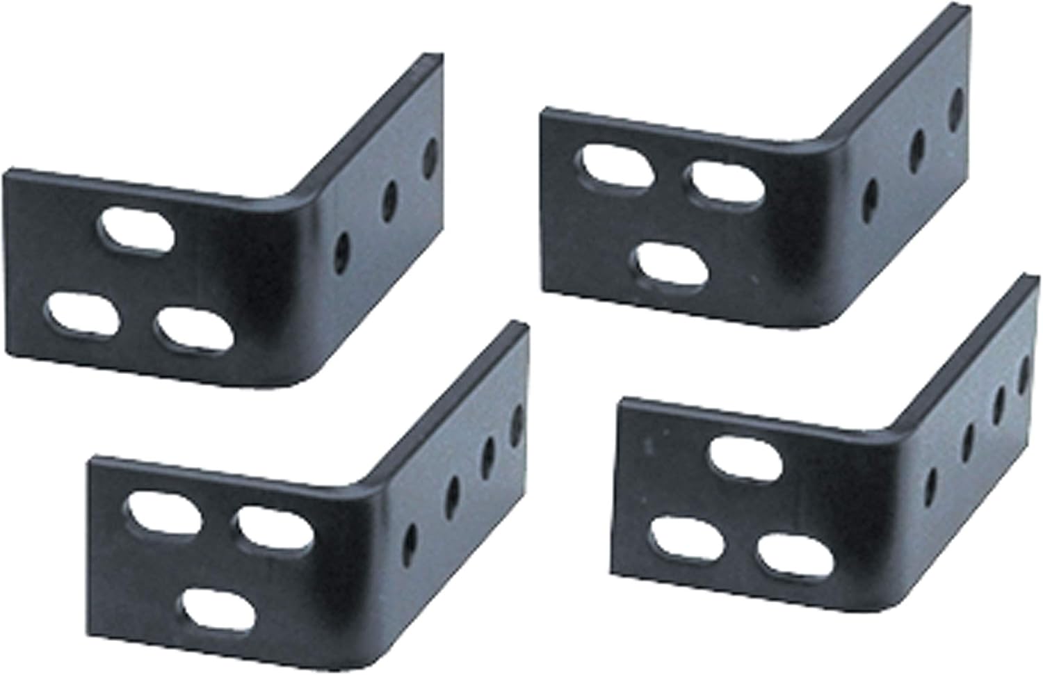 Reese Replacement Part, Mounting Brackets for Fifth Wheel Rails,Black