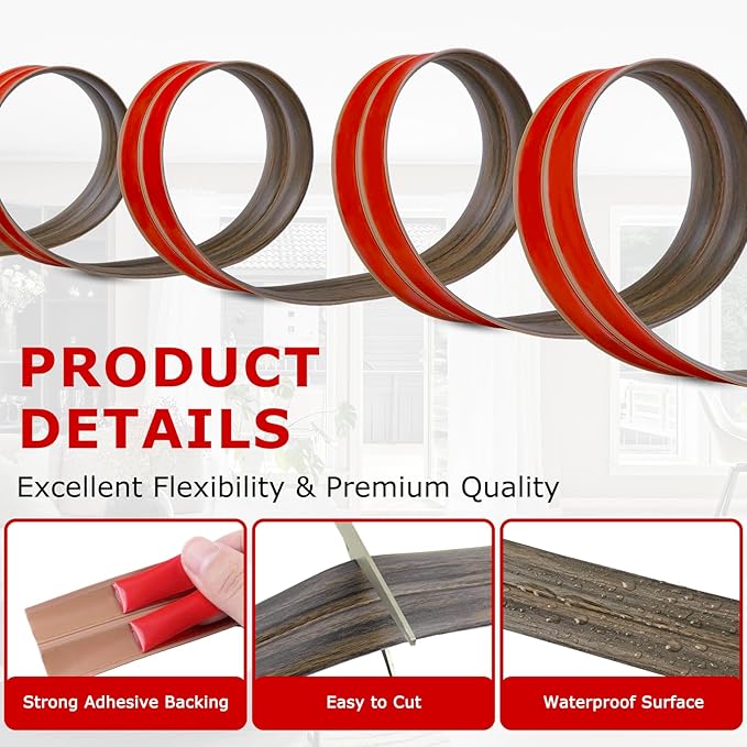 Flexible Wall Corner Protector Moulding Trim Peel and Stick Wall Corner Guards - Image 2