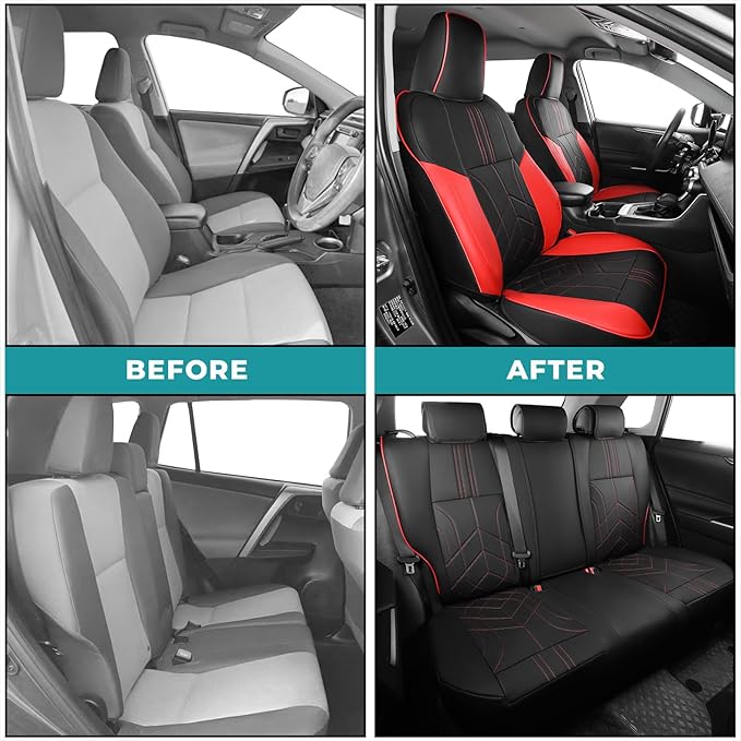 for Toyota RAV4 Seat Covers 2013 2014 2015 2016 2017 2018 RAV 4 XLE SE Limited - Image 5