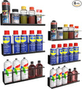 6 Pack Spray Bottle Holder Wall-Mounted, Aerosol Spray Can Holder Storage Rack by Riciakik