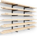 yyr wood organizer and lumber storage rack wall, main product view