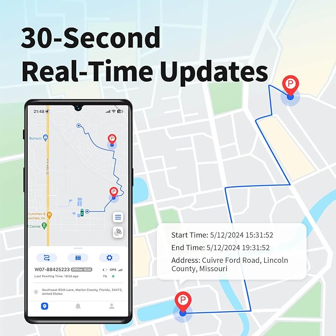 GPS Tracker for Vehicles No Monthly Fee, No Subscription, Real-Time Tracking - Image 3