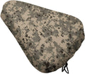 Army Digital Camouflage Waterproof Bike Seat Cover Non Slip Padded Bicycle Saddle Cushion Protector Soft Waterproof Bicycle Saddle Cover Thick Silicone Padded for Mountain Road Bike