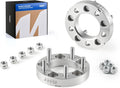 Orion Motor Tech 5x4.5 Wheel Spacers, 1 Inch Spacers with 1/2-20 Studs Compatible with Jeep Wrangler TJ YJ Grand Cherokee Ford Explorer Mustang Ranger, 82.5mm Center Bore Wheel Spacer Kit Set of 2