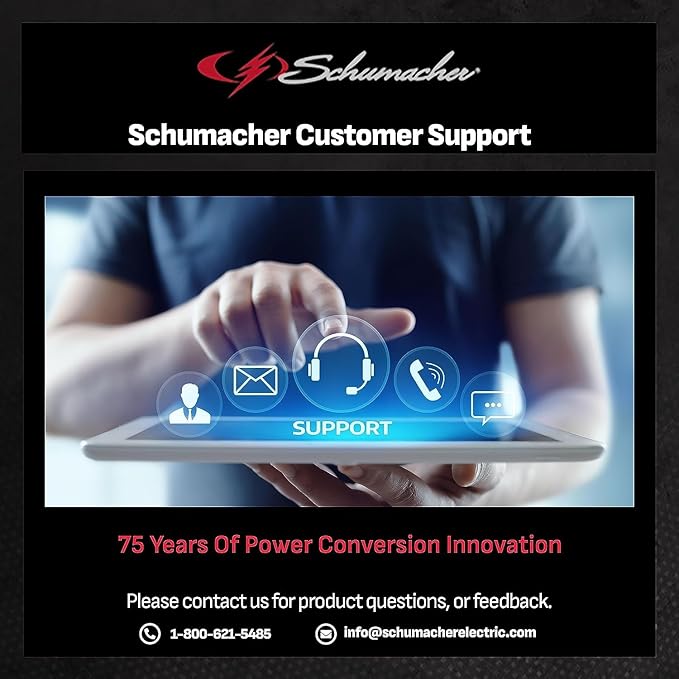 Schumacher Electric Fully Automatic 2A 6V / 12V Battery Charger & Maintainer - Image 7