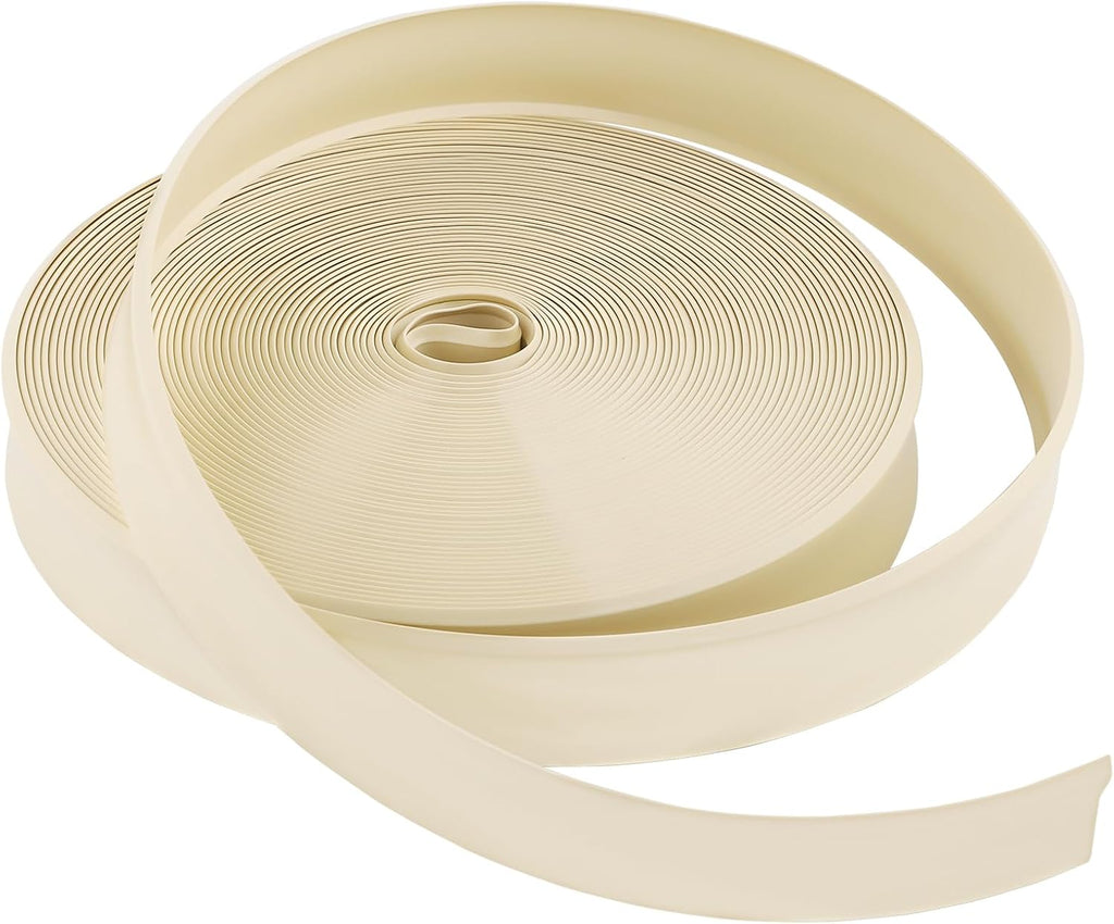1 inch Vinyl Trim Molding Insert for RV Screw Cover Boat Camper Travel Trailer Outside Track (75 ft)