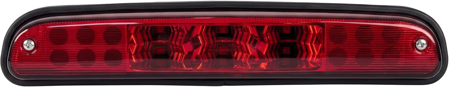 LED 3rd Brake Light Compatible with Ford Ranger/F250 1999-2016, Red Lens, High Mount Stop Light Replacement