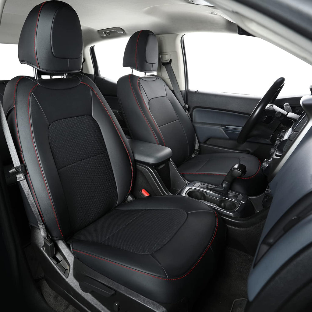 LUCKYMAN CLUB 2 Front Chevy Colorado Seat Covers, fit